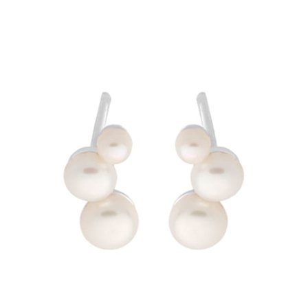 Pernille Corydon Treasure Earsticks Örhängen Dam Silver ONESIZE