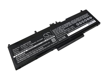 Akku Kannettava tietokone, Kannettava tietokone DELL Precision 3510:lle, Kannettava tietokone DELL Precision 3510:lle