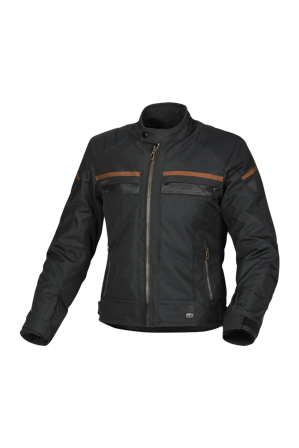Chaqueta de Moto Mujer Macna Oryon Negro S