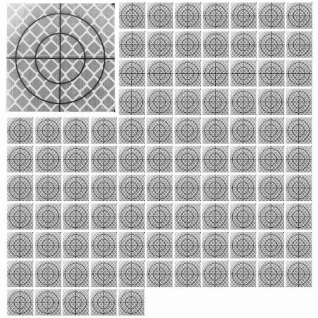 100 stk. Prisma Måle Reflektor Plade Reflekterende Tape Mål Total Station Tunnel Undersøgelse 40X40Mm