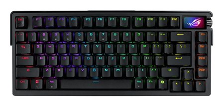 ASUS ROG AZOTH EXTREME 75% Wireless DIY Custom Gaming Keyboard, OLED display