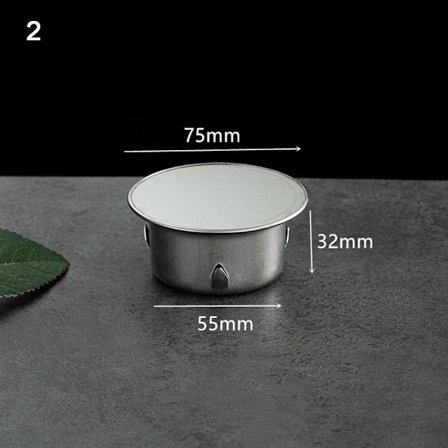 Viemäriputken cap Pyöreän putken pään tulppa 2 2