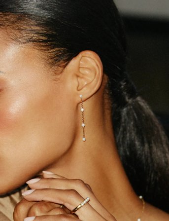 Edblad Lilo Earrings Gold - Gold - ONE SIZE