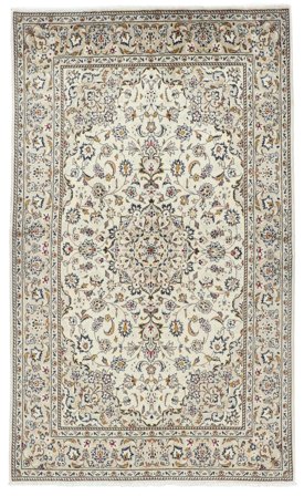 Tappeto Keshan Fine 136X230 Marrone/Giallo Scuro (Lana, Persia)