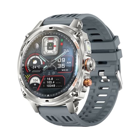 Multifunktionelt smartwatch med AMOLED-skærm, sundhedsovervågning og Bluetooth-opkaldsunderstøttelse