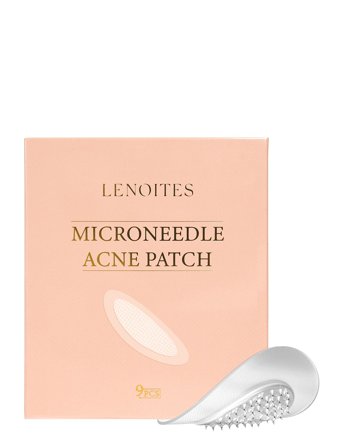 Lenoites Microneedle Acne Patch - Nude - 9 pcs