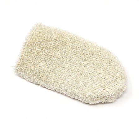 SÆBEVÆRKSTEDET Handske til ansigt og øjenomgivelser Lille, hvid, Skincare, Badetilbehør, Badehandsker