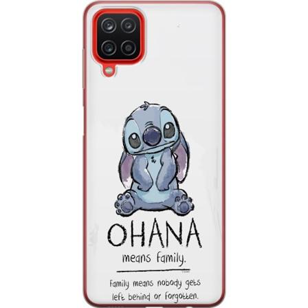 Samsung Galaxy A12 Genomskinligt Skal Stitch Ohana