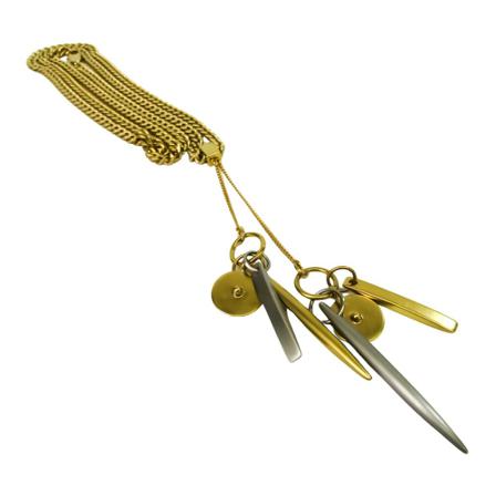 Chloé Pre-owned Necklace , Geel , Dames , Maat: ONE Size Vintage Sieraden