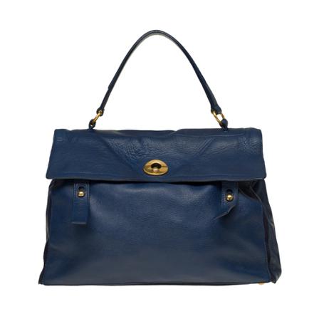 Saint Laurent Vintage, Handbags Blauw, Dames, Maat:ONE Size