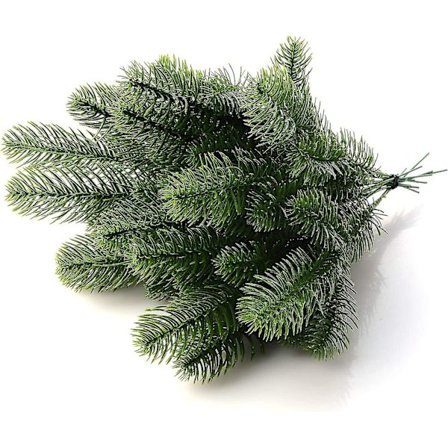 30 stk. Kunstige Gran Grene DIY Garland Jule- eller Havedekoration