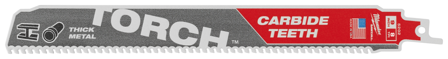 Milwaukee TCT TORCH Tigersagblad 8T, 1 stk 230 mm, Maskintilbehør & forbruk