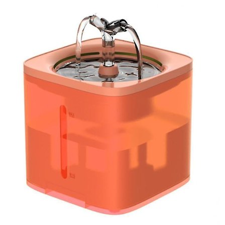 Automatisk Vannfontene for Katt med Kran Hundefontene Transparent