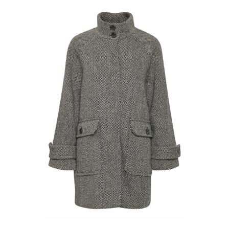 Part Two, Karin Coat Grijs, Dames, Maat:L,polyester