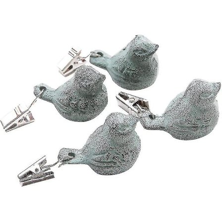 Dukvekter, støpejern hage duk klips