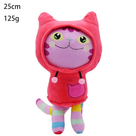 2024 Ny Gabby's Dukkehus Plyslegetøj Mercat Tegneserie Udstoppede Dyr Smilende Kat Bil Kat Kram Gaby Pige Dukker Børn Fødselsdagsgaver 1 stk