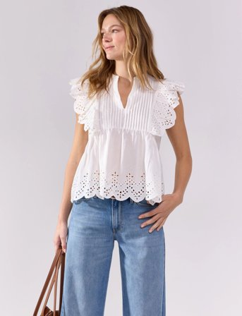 Lindex Blouse Toulouse - White - S