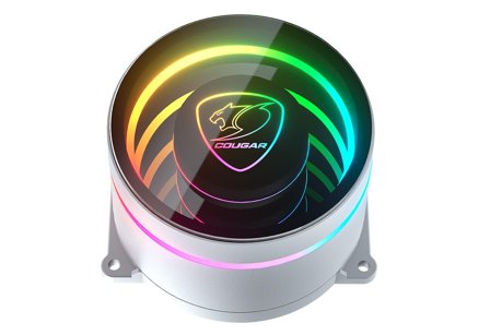 COUGAR CPU Wasserkühlung, Poseidon Elite 240, ARGB Weiß