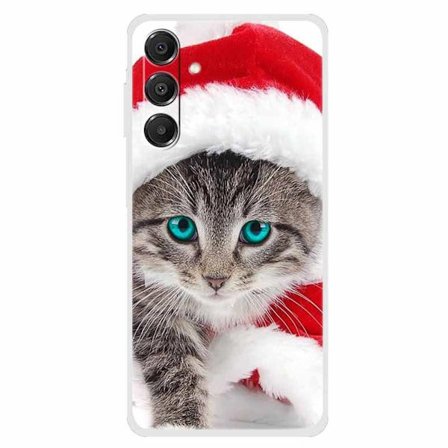 Vibe Samsung Galaxy A16 deksel - Katt Med Rød Hatt