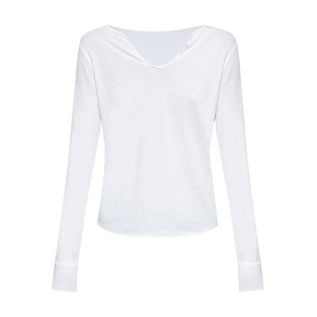 Zadig & Voltaire Long-sleeved top Hvid, Dame, Størrelse: XS