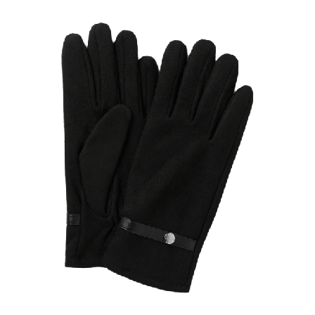 Å WOMAN Handskar i mockaimitation AGNES Vantar & Dam Svart 7.5