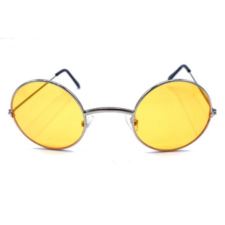 KOST Runde solbriller - orange