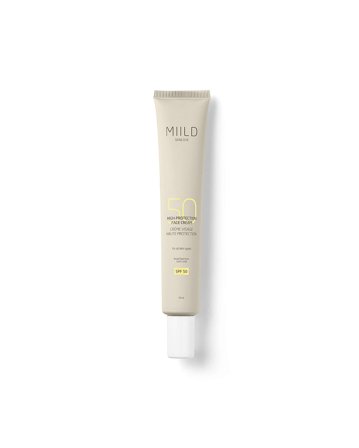 MIILD High-Protection Face Cream SPF 50 50 ml, Skincare, Solcreme, Solcreme Til Ansigtet