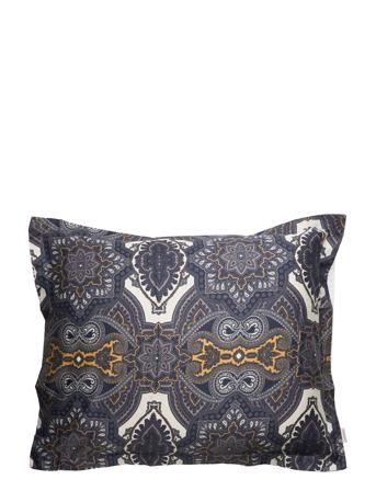 Medallion Paisley Pillowcase Home Textiles Bedtextiles Pillow Cases Blå GANT*Betinget Tilbud