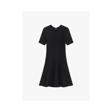 Givenchy Kjole In 4G Jacquard Sort, Dame