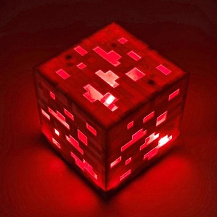 Minecraft Spil Perifer Minearbejder Genopladelig Lampe Natlys Lommelygte Legetøj