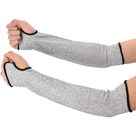 Nivå 5 Kuttresistente Ermer Kuttresistente Beskyttende Arm S,ZQKLA