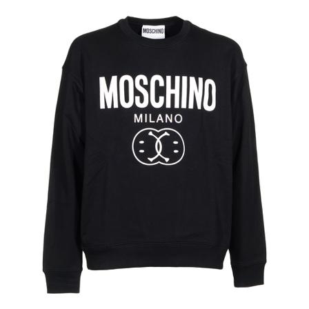 Moschino Sweatshirts , Zwart , Heren , Maat: S