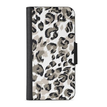 Naive iPhone 12 Pro Max Plånboksfodral - Snow Leo