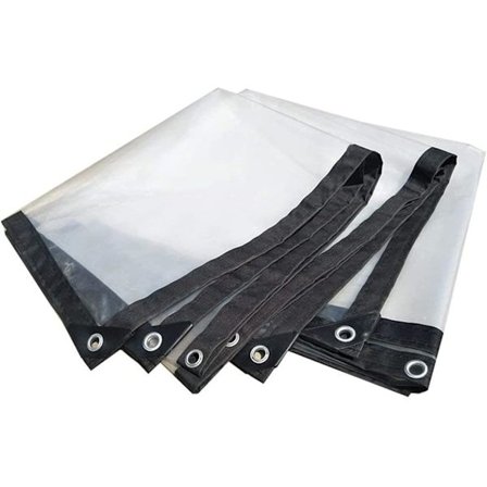 Transparent, Havevand Klar Vandtæt Presenning Antifrost Regnfast Film, G