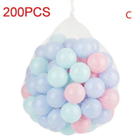 Morsomme 100/200 fargerik ball myk plast havball baby barn S