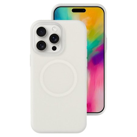 iPhone 16 Pro Jelly Liquid Silicone MagSafe Magnetisk Skal