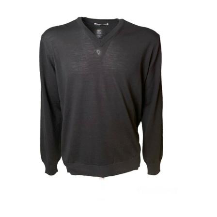 Kangra - Stickade Tröjor - Svart - Herr - Storlek: 4xl, Herr, Storlek: 4XL