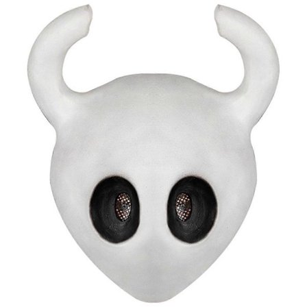 Hollow Knight Cosplay Latex Mask Halloween Karneval Rollspel Huvudskydd Party Maskerad Kostym Rekvisita