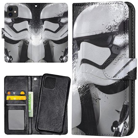 iPhone 12/12 Pro - Plånboksfodral/Skal Stormtrooper Star Wars