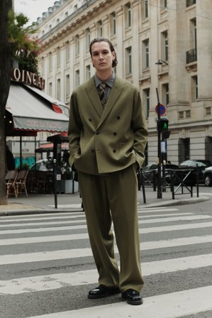 NN.07 Jordin 10002 Blazer Herre Grøn Certified Wool