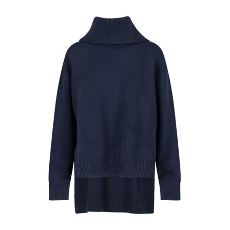 Jil Sander, Turtlenecks Blauw, Dames, Maat:M