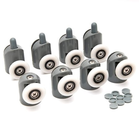 Dusjrull Dusjhjul Dusjrom Tilbehør Hjul For Skyvedør Topp Og Bunn Fast Enkelt Hjul Erstatning