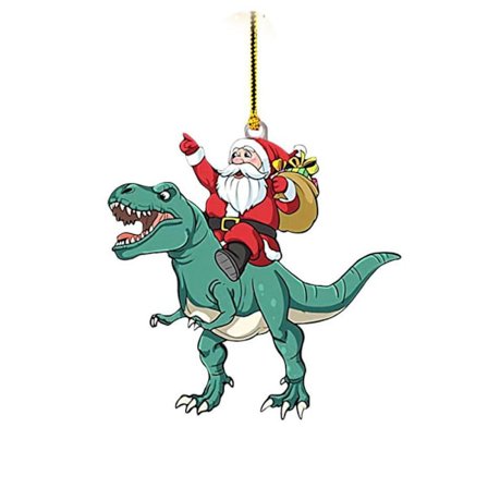 Jule Dinosaur Ornament Juletre Dinosaur Anheng 4 4