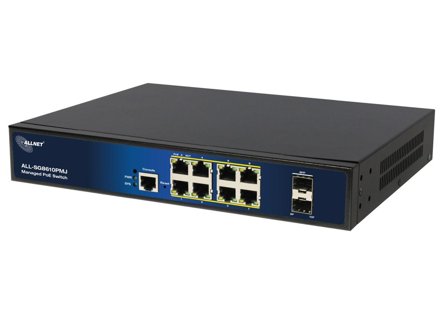 ALLNET 8+2P ALLNET ALL-SG8610PMJ POE M