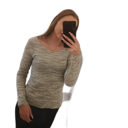 Grå tröja