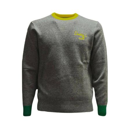 MC2 Saint Barth, Knitwear Grijs, Heren, Maat:S