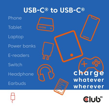 Club 3D Usb-C Magnetic-Coil 240W