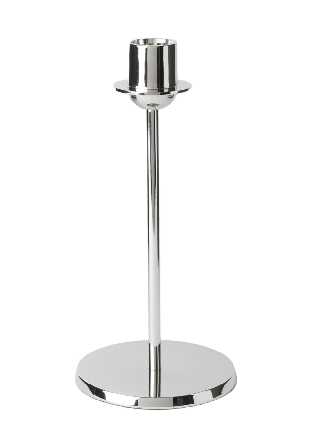 MANO ATELIER Ljusstake i mässing 19 cm Ljus & ljusstakar Silver ONESIZE