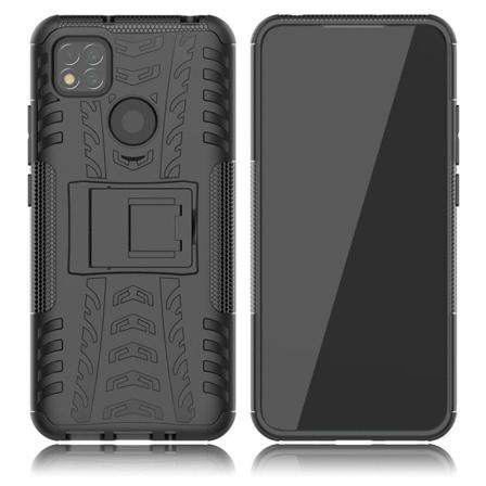 Offroad Xiaomi Redmi 9C skal - Svart Svart