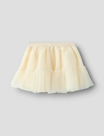 Lil'Atelier Nmfsarina Tulle Skirt Lil - Cream - 116